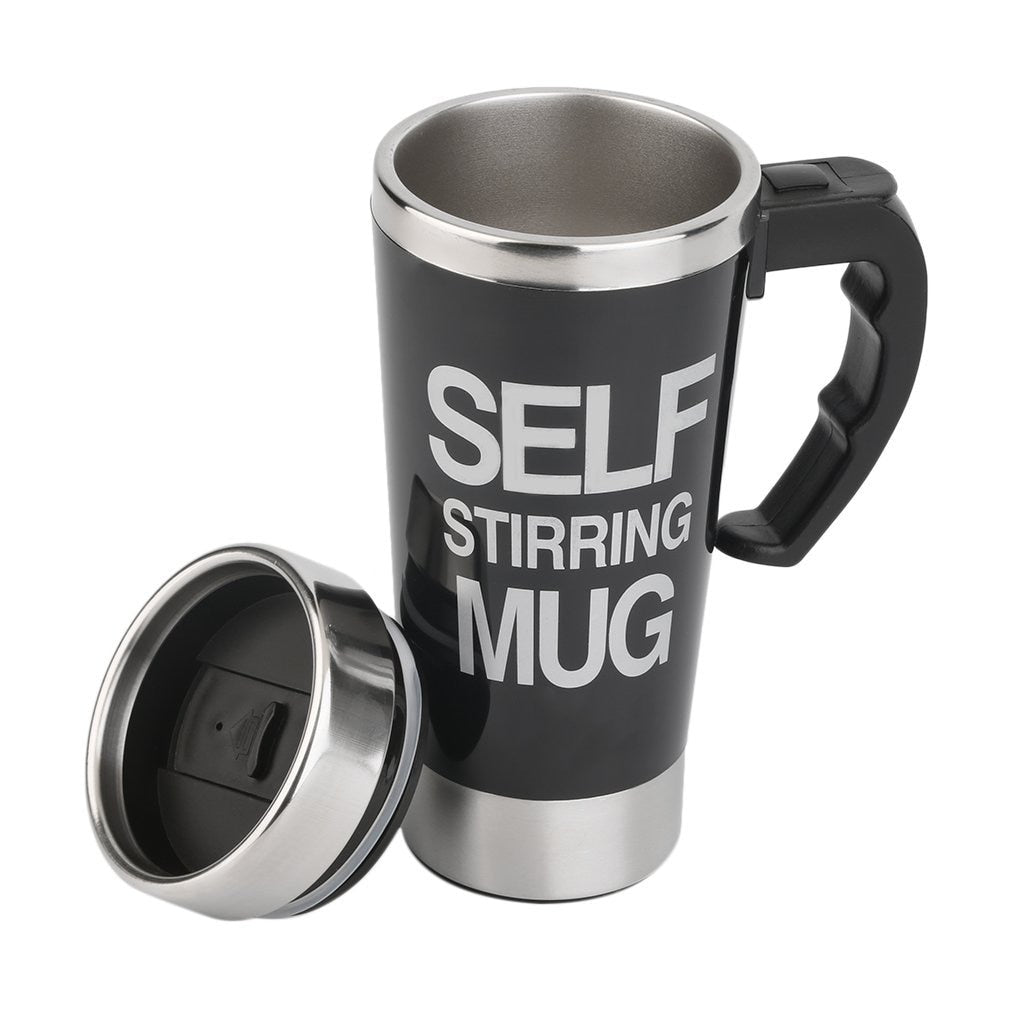 Automatic Self Stirring Stainless Steel  Mug