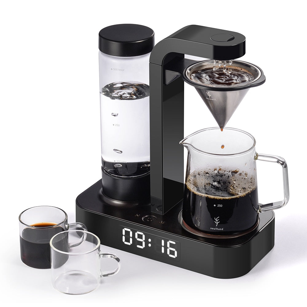 Glass Kettle Espresso Coffee Machine